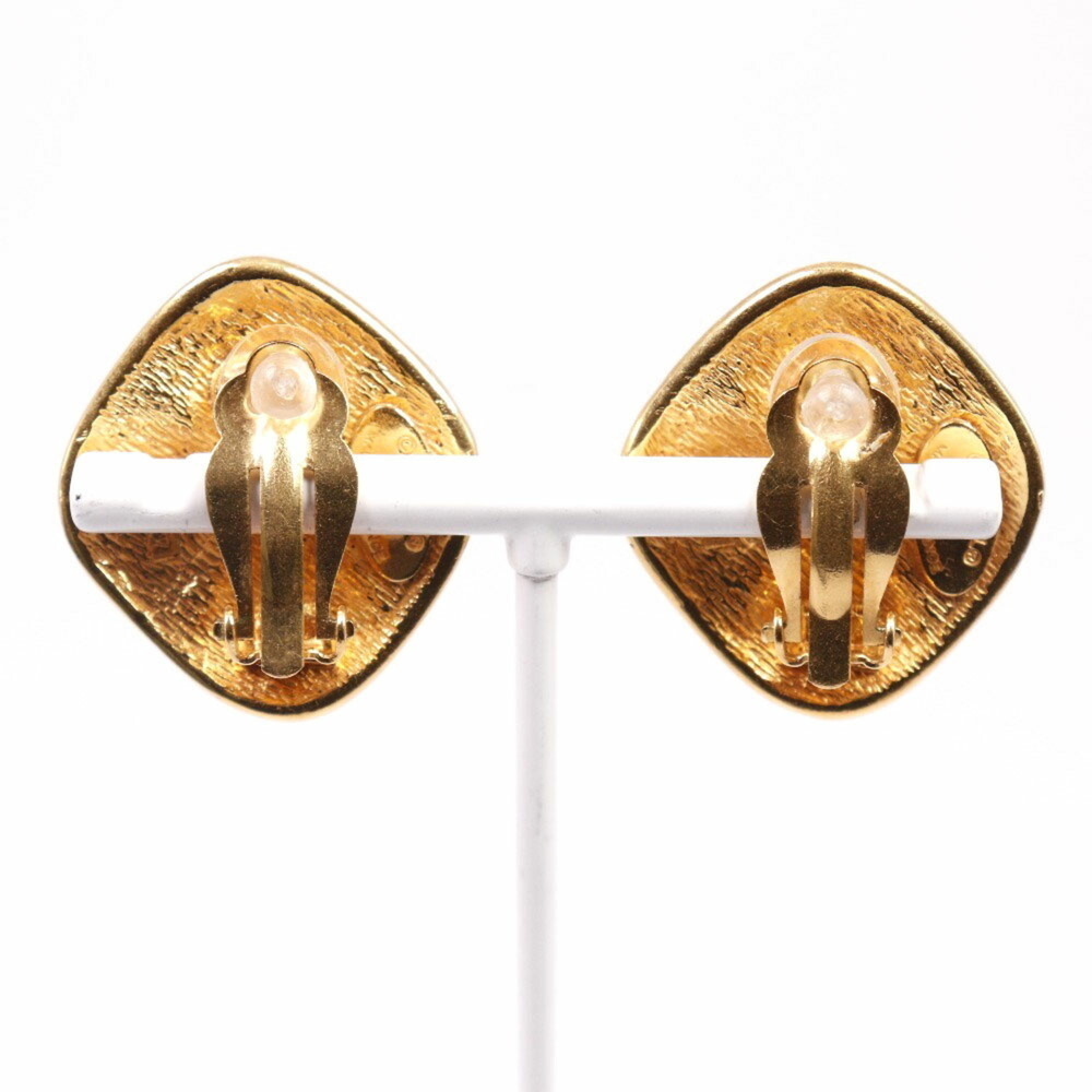 CHANEL Authentic Vintage Gold Earrings - Picture 3 of 6
